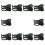 10 Pcs Flower Fixed Accessories Bouquets Stems Garden Support Clips 5