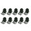 10 Pcs Flower Fixed Accessories Bouquets Stems Garden Support Clips 8