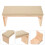 Mano Manicure in Legno Beige Cuscino Comfort E Stabilità 2