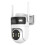 TUYA 6MP Security Camera 3MP+3MP 2 in 1  Camera WIFI AI Detection Color Night Vision Two-Way Intercom CCTV US PLUG 1