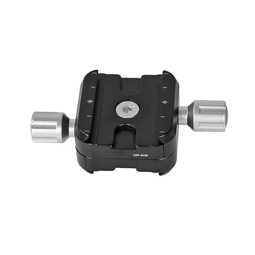 Qr-50B Double-Layer Quick Release Clamp Holder Panoramic Shooting Clamp For Arca Swiss Macro Plate Tripod 4712830949492