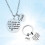 Conjunto Pingente Pai E Filha, Colar E Chaveiro Aço Inoxidável 6