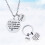 Conjunto Pingente Pai E Filha, Colar E Chaveiro Aço Inoxidável 8