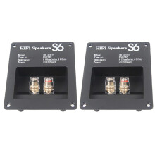 2PCS the Junction Box Connector of the Speaker Box is Equipped with A 506 Terminal Terminal