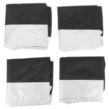 4Pcs Tire Cover Case Car Spare Tire Cover Storage Bags Carry Tote Polyester Tire For Cars Wheel Protection Covers 4 Season