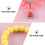 3 Peças Pulseiras Com Pingente De Frutas E Contas Para Crianças 9