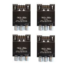 4X ZK-502MT 5.0 Subwoofer Amplifier Board 2.0 Channel High Power Audio Stereo Amplifier Board 2X50W Bass AMP