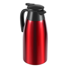 Rot 304 Edelstahl 2L Isolier Flasche Vakuum Isolierte Wasser Kanne Kaffee Tee Milch KäNnchen Thermo Kanne für Haus und BüRo