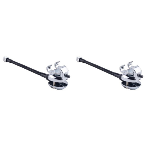 2X Drummicrofoonstandaard Drukring-Microfoonhouder met Zwanenhals-Drumaccessoires 1