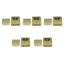 5X Custodia nel Alluminio Schermatura Casella RF Ossido Conduttivo Elettromagnetico Dorato