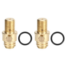 2X Soda Cylinder Valve CO2 Refill Adapter Converter M18X1.5, Soda Bottles Cylinder Refill Adapter for Tanks