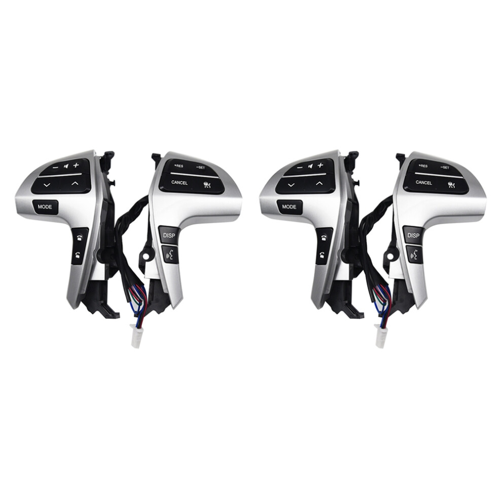 2X Steering Wheel Audio Control Button With Cruise Control 84250-0K020 For Highlander 2009-2012 Hilux 2011-2013 4711982354208
