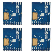 4X 5.8Ghz RX5808 Draadloze Audio-Video-Ontvangermodule 3.5-5.5V 7CH Audio-Video-Ontvangermodule SPI-Modus