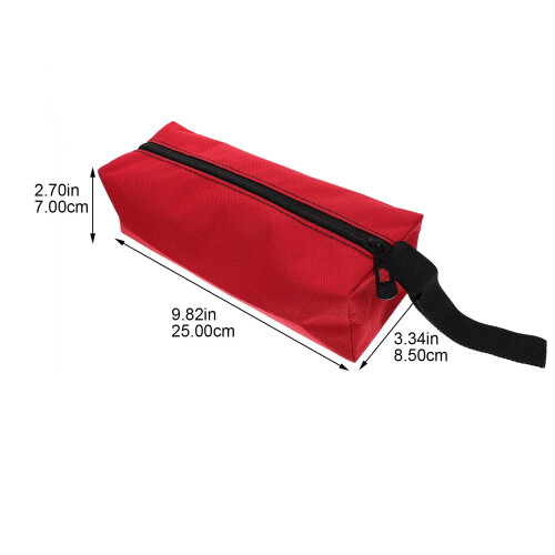 5 Unidades Bolsa De Ferramentas Com Zíper Resistente Portátil 1