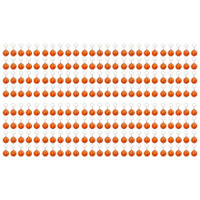 Lot de 200 Porte-Clés Ballon de Basket- pour Les Fêtes, Balle Anti-Stress de Basket-, Récompense de Carnaval Scolaire, Centre de Table Sportif