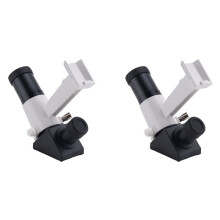 2X Angeleyes 6X30 90 Degree Metal Finder Scope with Crosshair Viewfinder for Astronomical Telescope Finder Scope