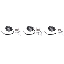 3X 10V-80V Vehicle LED Warning Signal Lamp Forklift Truck Work Spot Safety Light Car 20W Industrial Safety Lamp