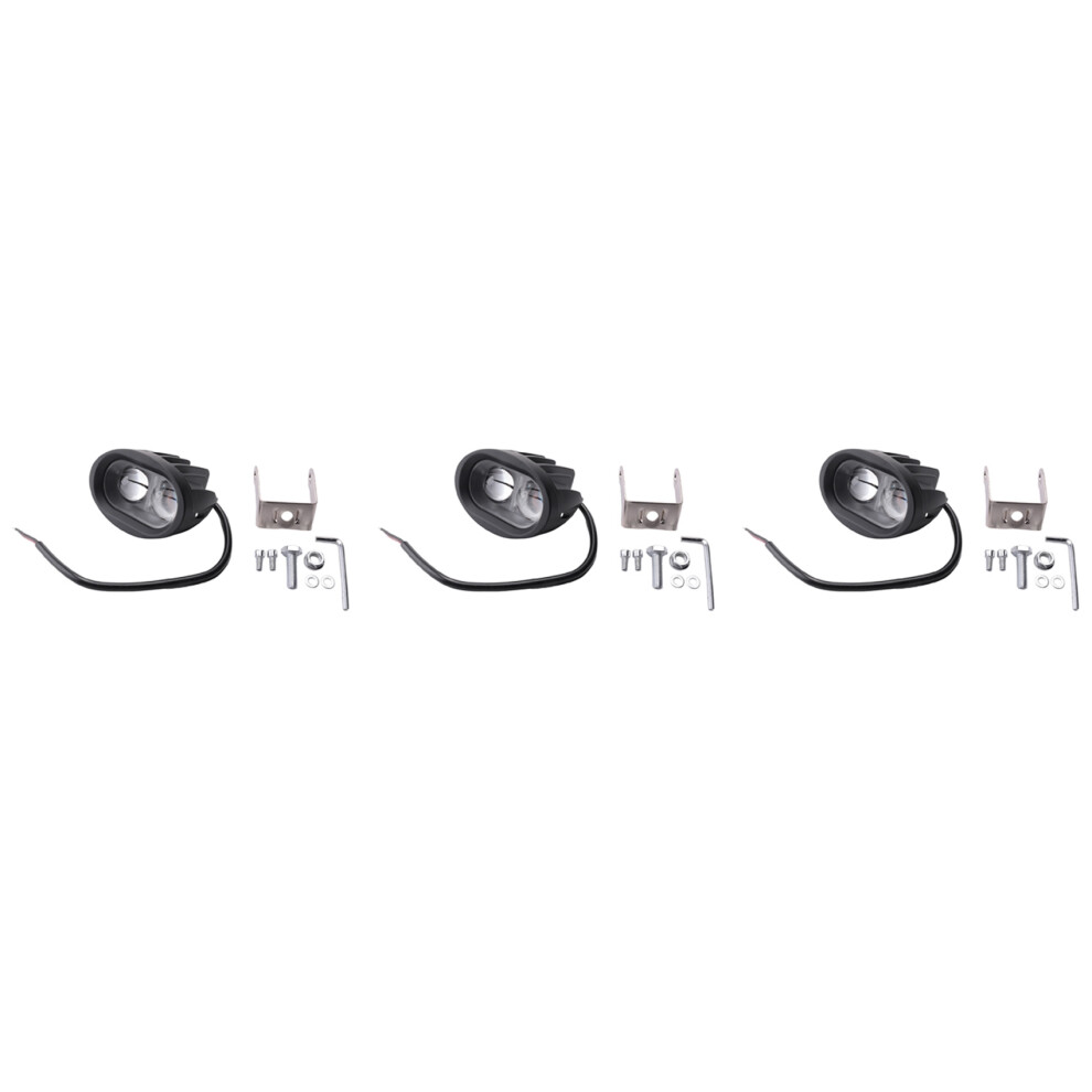 3X 10V-80V Vehicle Led Warning Signal Lamp Forklift Truck Work Spot Safety Car 20W Industrial Safety Lamp Light 4711641821195