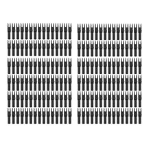 180-Pack Bågskyttespilar Nock ID 6,2 mm Pilar Nocks Insert Tail för Gör-Det-Själv-Jaktskjutningar Pilar Compound Recurve Bow