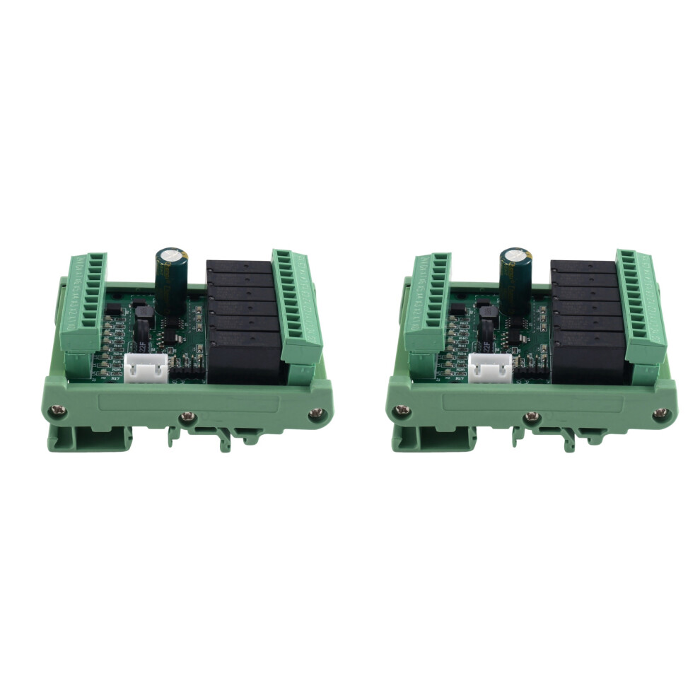2X Plc Industrial Control Board Fx2n-14Mr Programmable Logic Controller Board 6032660802919