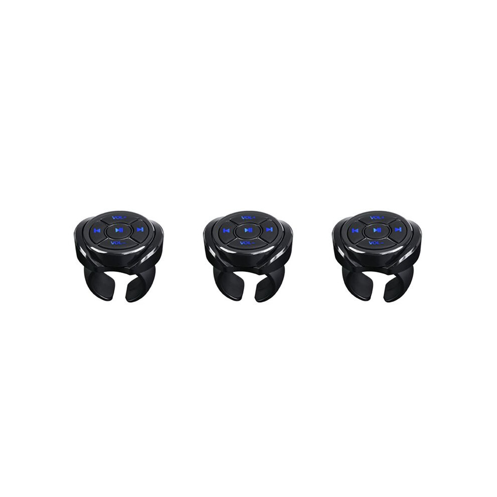 3X Wireless Media Button Remote Controller Car Motorcycle Bike Steering Wheel Music Remote For Phone 4713048158713