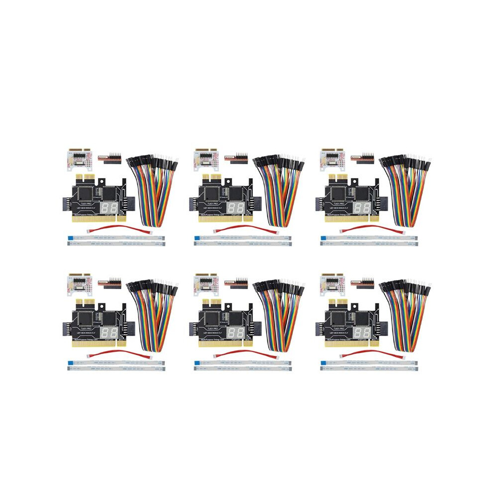 6X Tl631 Pro Lpc-Debug Diagnostic Card+Expansion Card Pci Pci-E Pci-E Motherboard Multifunction 6031007386563