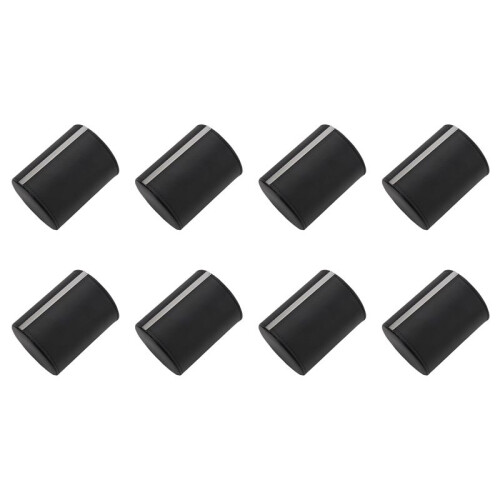 8X Black Necktie Neck Tie Storage Case Travel Gift Box Cylinder Shape