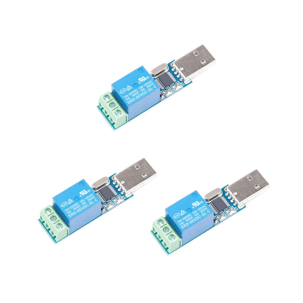 3X Usb Relay Module Usb Intelligent Control Usb For Lcus-1 Type Electronic Converter 4712271181772