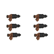 6PCS Fuel Injector Nozzle Valve for Daewoo Matiz 0.8 1.0 Petrol/LPG 96518620 96620255 96351840 ADG02801