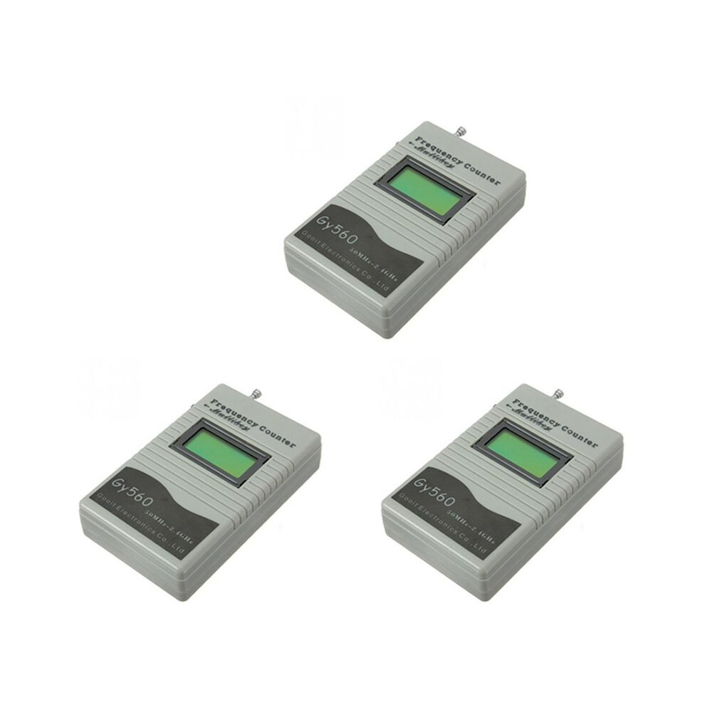 3X Frequency Test Device For Two Way Radio Transceiver Gsm 50 Mhz-2.4 Ghz Gy560 Frequency Counter Meter 4712128125430