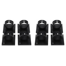 8Pcs Desk Microphone Hook Microphone Holder Microphone Bracket Clip Mic Shelf Universal Microphone Clip Holder