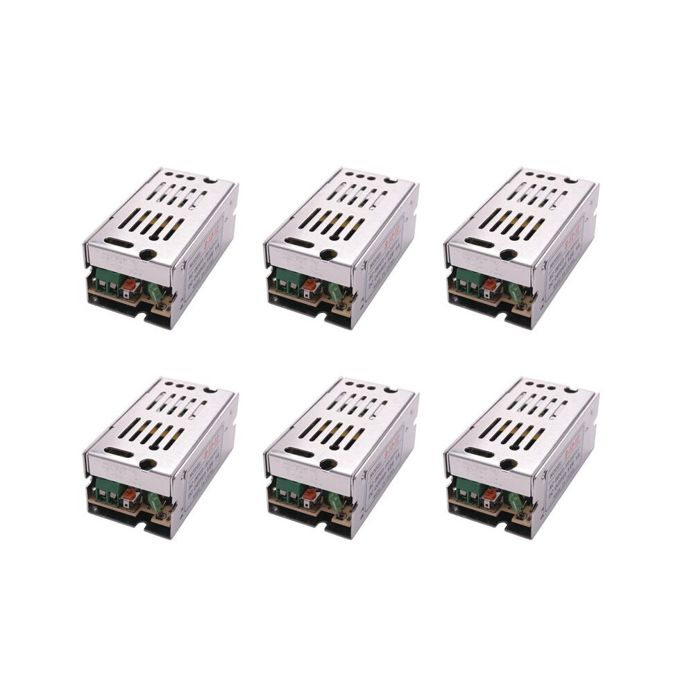 6X Voltage Transformer Power Supply Ac 110/220V To 12V 1A Silver 6034148717296