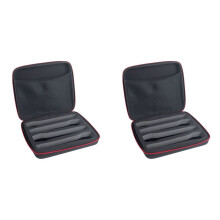 2X Wireless Microphone Bag Home Microphone Bag Performance Microphone Storage Box Outdoor Microphone Bag