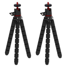 2X Flexible Universal Live Broadcast Tripod Monopod Digital Camera DV Tripod Holder Stand Octopus for Action Cameras