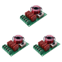 3X Frequency Divider Hi-Fi Audio TREBLE BASS Speaker Frequency Divider Stereo Crossover Filters for 2-16Ohm Speaker