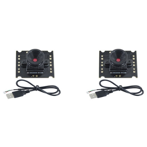 2X OV9726 Camera Module USB Camera Module 1M Pixes USB Free Driver CMOS Sensor 70 Degrees Vision 2.8Mm -Distance