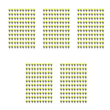 500Pcs 1/4Inch Adjustable Micro-Type Drip Irrigation System Watering Sprinklers Anti-Clogging Emitter Garden Supplies