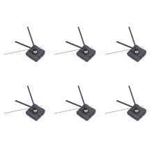 6X Clock Mechanism DIY Kit Mechanism for Clock Parts Wall Clock Quartz Hour Minute Hand Quartz Clock Movement