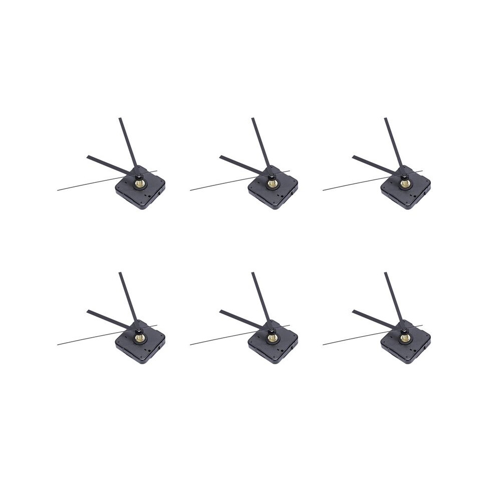 6X Clock Mechanism Diy Kit Mechanism For Clock Parts Wall Clock Quartz Hour Minute Hand Quartz Clock Movement 6031240046835