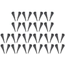 40x Front Windshield Wiper Arm Cowl Side Trim Cover Water Deflector Plate for X-Trail Xtrail T32 Rogue 2014-2020