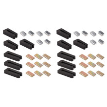 12 Sets of Ceiling Fan Blade Balancing Kit Fan Weight Balancing Kit Include Self-Adhesive Metal 5G Weight and 3G Weight