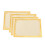 8 folhas papel certificado diploma branco a4 formatura 7