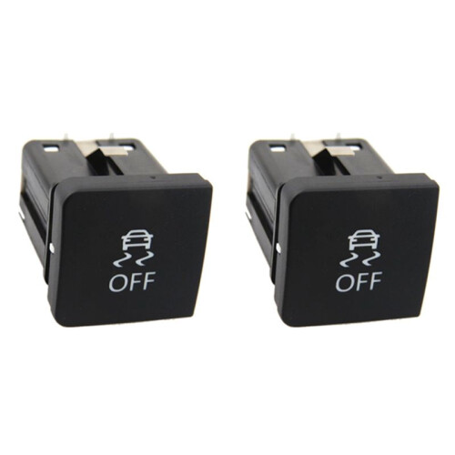 2X ESP OFF ASR Anti Skid Electronic Stability Program  Button for  MK6  5 MK5 6 Caddy