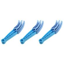 3X de Minifibra Limpio Triple Ciego Guante Veneciano Listones Persianas Plumero