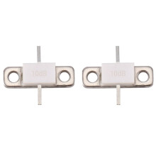 2X Tłumik 10DB 100W TŁUMIKI KOŁNIERZOWE 100W 10DB -3GHz 50Ohm Pełny Kołnierz 50OHM -3.0Ghz NISKI VSWR