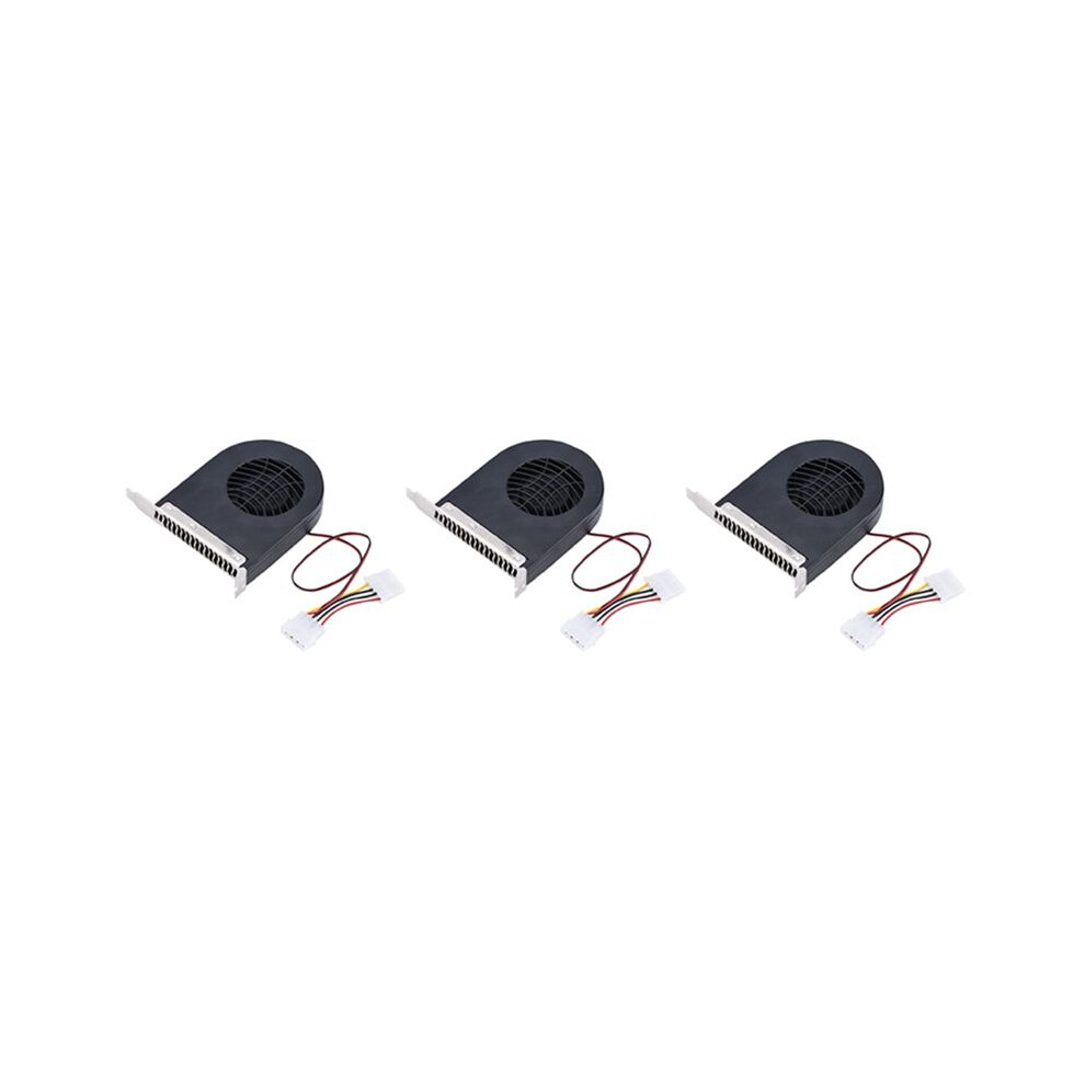 3X System Pci Slot Blower Cpu Case Cooling Fan New Cooling Fans Pci For Computer 4712785468352