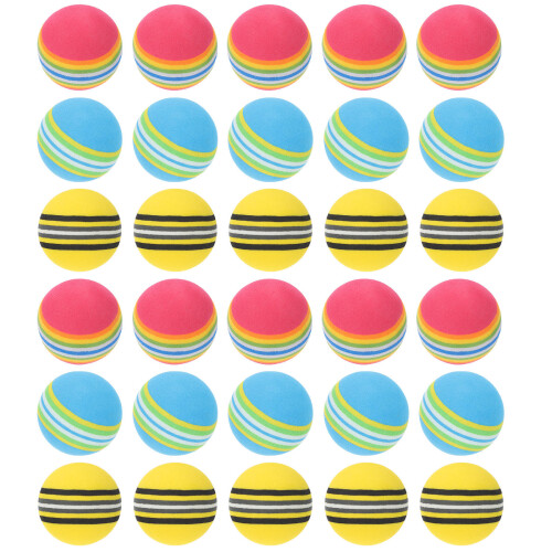 30 Unidades Bolas De Golfe Para Prática, Exercício E Esportes Internos 2