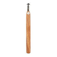 Coltello per La Riparazione di Sculture In Argilla, In Acciaio al Tungsteno, con Testa Girevole A 180, con Manico In Legno, Strumento per Modellare