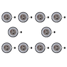 10X Reparatur Uhrwerk 3 Zeiger Uhrwerk Ersatz für ETA 805 Quarzwerk 805.112 Schweizer Armbanduhr Reparaturteile
