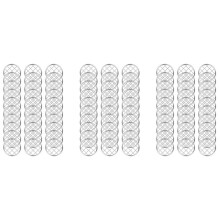 90 Pieces Flower Jar Flower Lid Floral Frog Vase Insert Canning Jar Insert Jar Lid with Square Grids,70mm